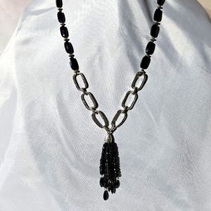Vintage Monet 16 in. Black Necklace